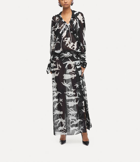 Vivienne Westwood Trinity Dress in BLACK PRINT